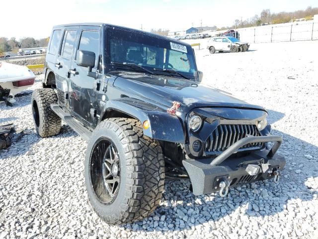 1J4GA59147L208549 - 2007 JEEP WRANGLER S BLACK photo 1