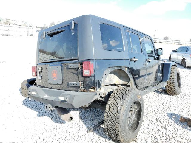 1J4GA59147L208549 - 2007 JEEP WRANGLER S BLACK photo 4