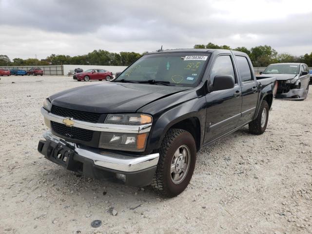 1GCCS13E488123124 - 2008 CHEVROLET COLORADO BLACK photo 2