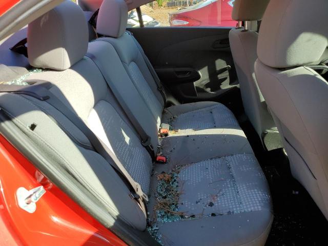 1G1JB5SBXL4118430 - 2020 CHEVROLET SONIC LS RED photo 6