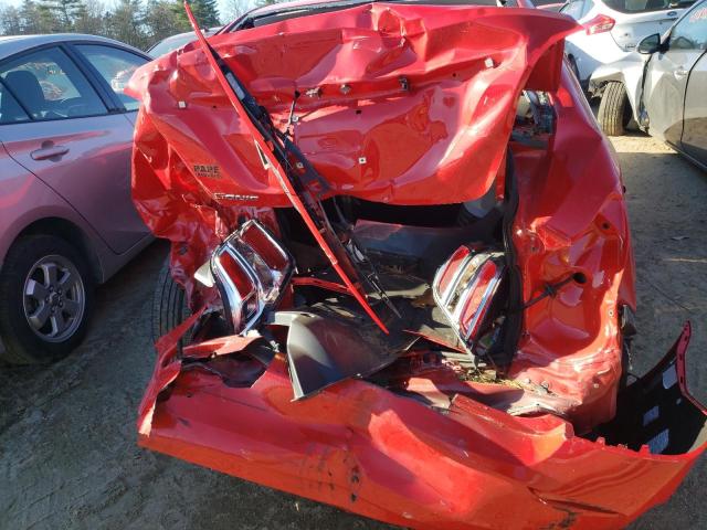 1G1JB5SBXL4118430 - 2020 CHEVROLET SONIC LS RED photo 9