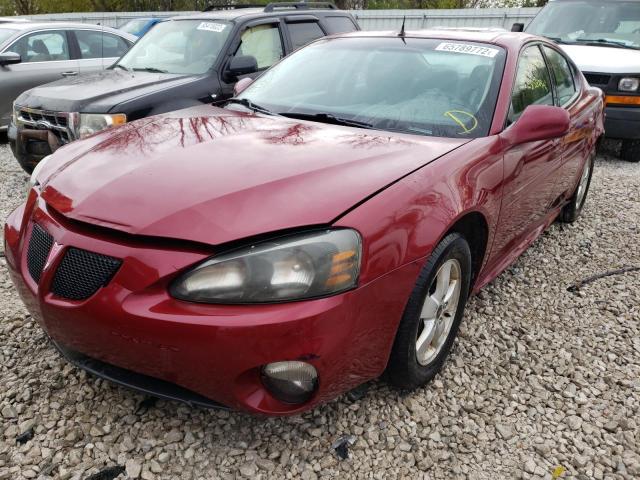 2G2WS522651179435 - 2005 PONTIAC GRAND PRIX წითელი ფოტო 2