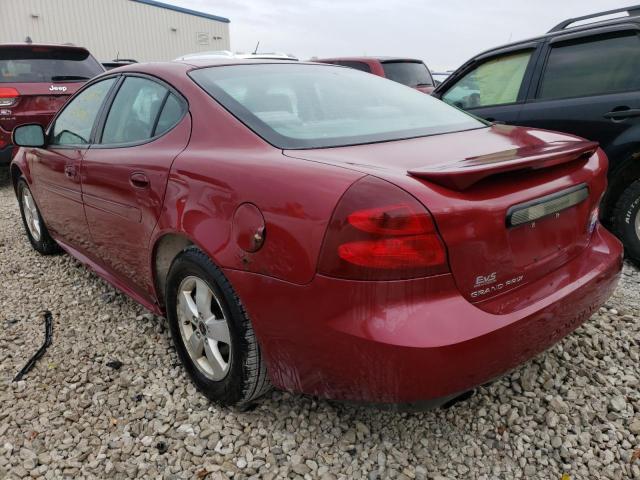 2G2WS522651179435 - 2005 PONTIAC GRAND PRIX წითელი ფოტო 3