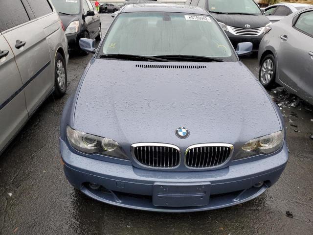 WBABV13414JT21718 - 2004 BMW 325 CI SUL BLUE photo 9