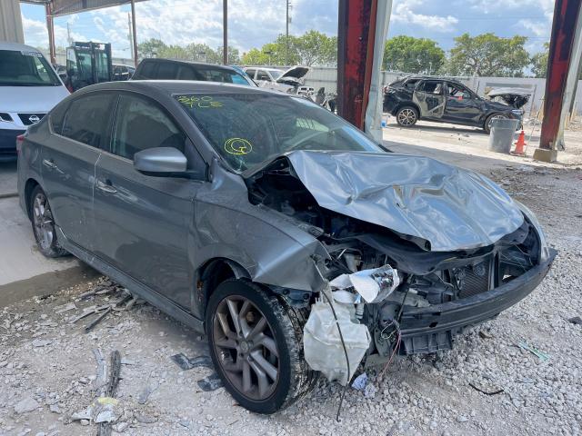 3N1AB7AP9EY339200 - 2014 NISSAN VERSA GRAY photo 1