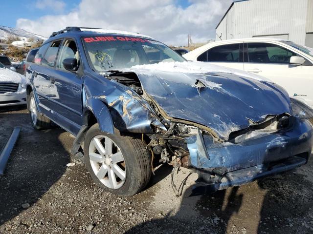 4S4BP61C277344653 - 2007 SUBARU LEGACY OUT BLUE photo 1