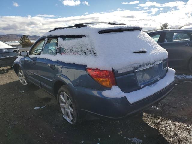 4S4BP61C277344653 - 2007 SUBARU LEGACY OUT BLUE photo 3