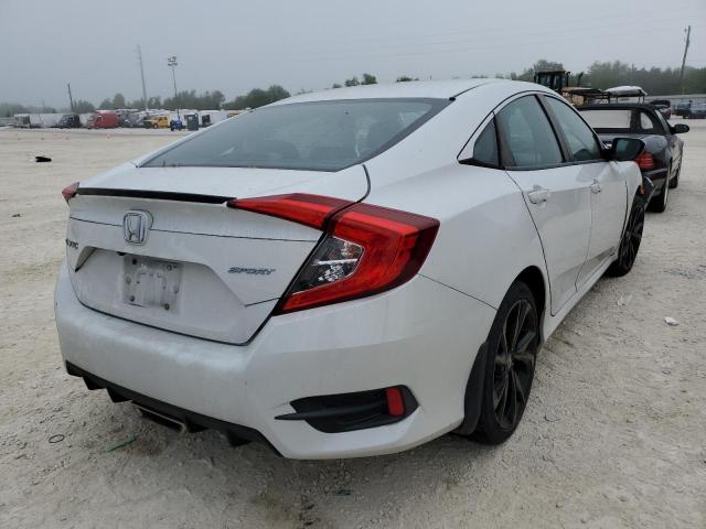 2HGFC2E86KH583962 - 2019 HONDA CIVIC SPOR 白色 照片 4