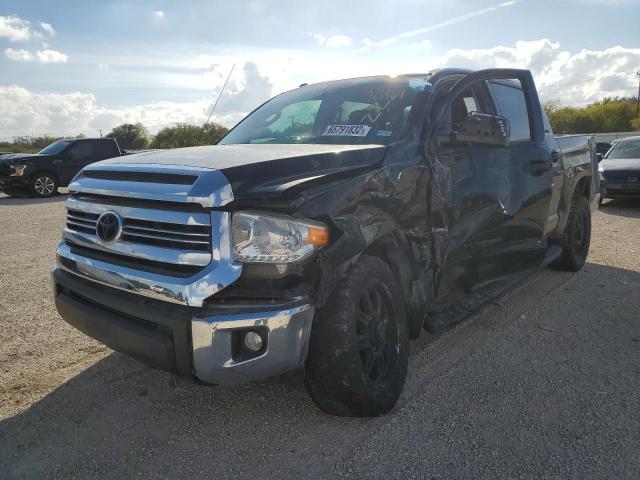 5TFEM5F19GX102373 - 2016 TOYOTA TUNDRA CRE BLACK photo 2