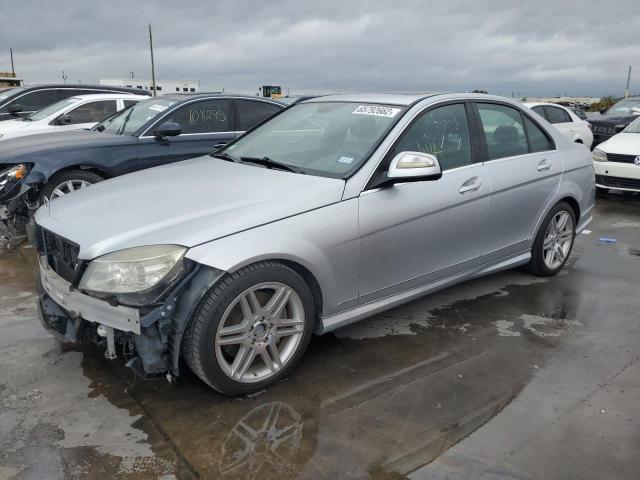 WDDGF56XX9R043578 - 2009 MERCEDES-BENZ C 350 SILVER photo 1