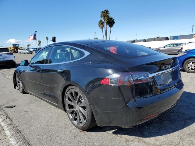 5YJSA1E22MF427497 - 2021 TESLA MODEL S Սև լուսանկար 3