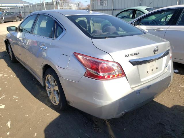 1N4AL3AP7DC251620 - 2013 NISSAN ALTIMA 2.5 SILVER photo 3