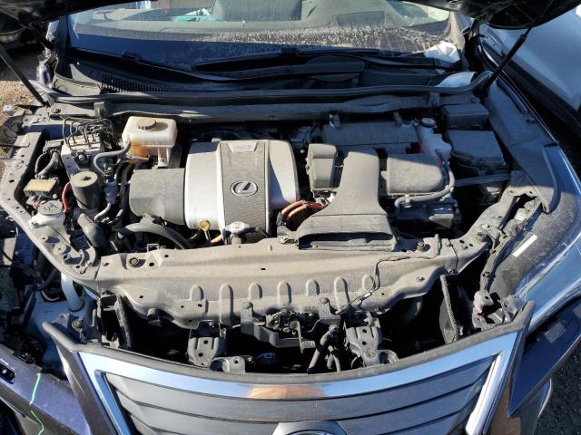 2T2BGMCA9JC029063 - 2018 LEXUS RX 450H BA BLUE photo 12