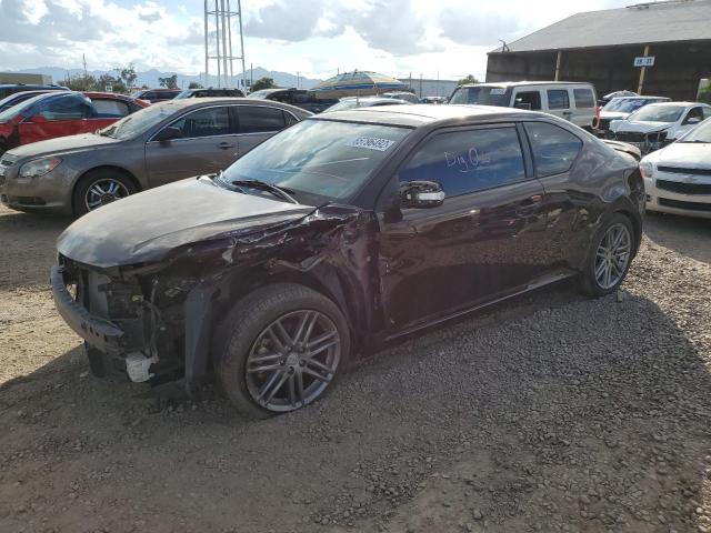 JTKJF5C72B3010855 - 2011 TOYOTA SCION TC 勃艮第红 照片 2