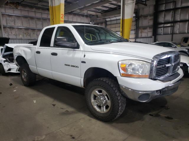 1D7KS28D26J224868 - 2006 DODGE RAM 2500 S WHITE photo 1