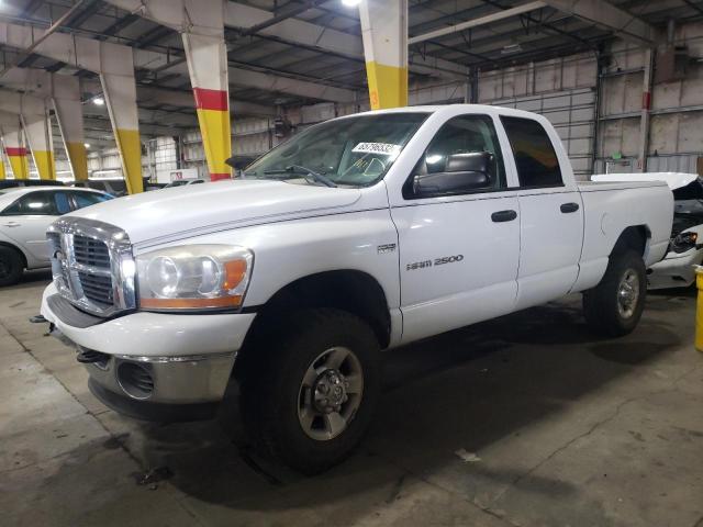 1D7KS28D26J224868 - 2006 DODGE RAM 2500 S WHITE photo 2