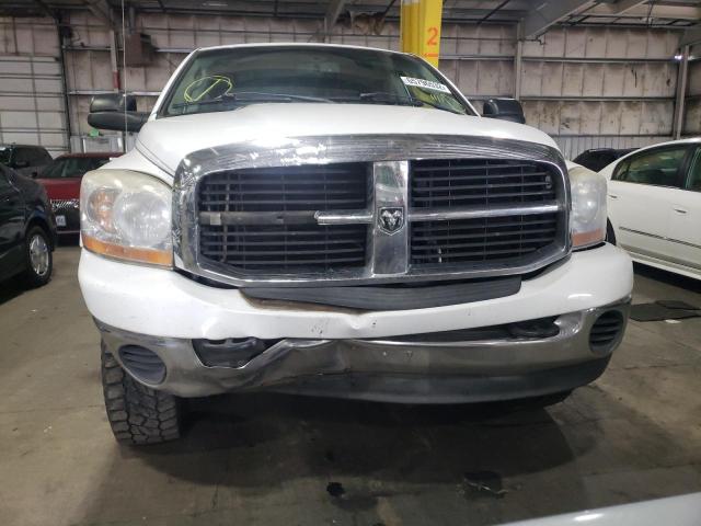 1D7KS28D26J224868 - 2006 DODGE RAM 2500 S WHITE photo 9