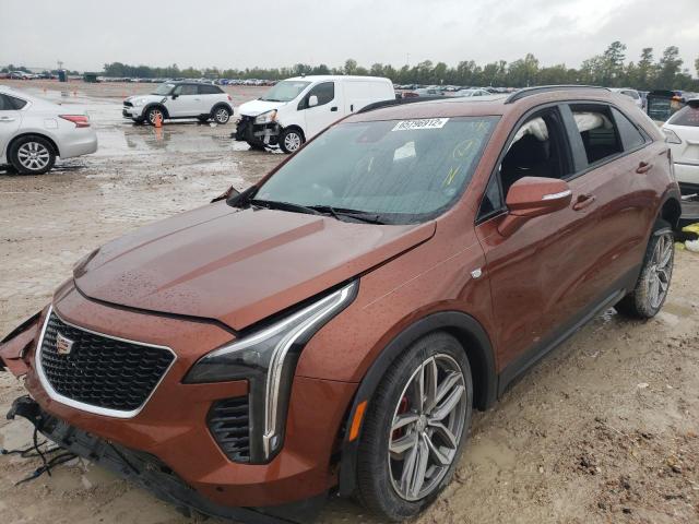 1GYFZER43MF080071 - 2021 CADILLAC XT4 SPORT ORANGE photo 2