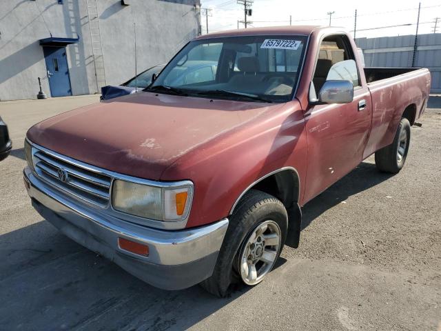 JT4VD20C8P0001584 - 1993 TOYOTA T100 SR5 RED photo 2