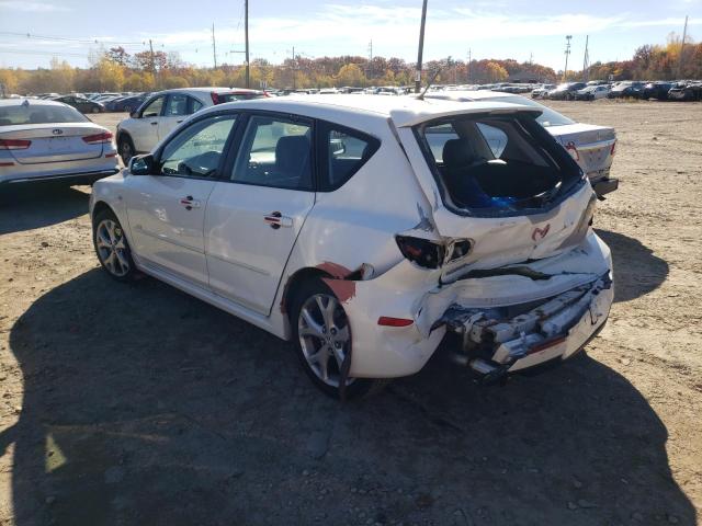 JM1BK344671618848 - 2007 MAZDA MAZDA 3 WHITE photo 3