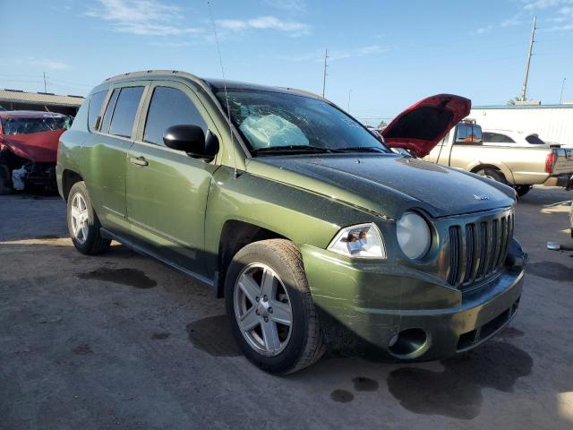 1J8FT47048D661249 - 2008 JEEP COMPASS SP GREEN photo 1