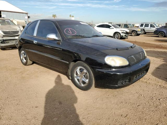 KLATA22642B696481 - 2002 DAEWOO LANOS S BLACK photo 9