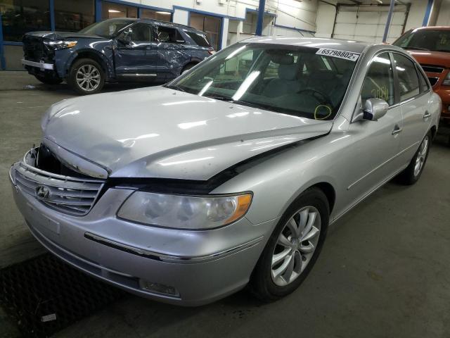 KMHFC46F88A319538 - 2008 HYUNDAI AZERA SE SILVER photo 2