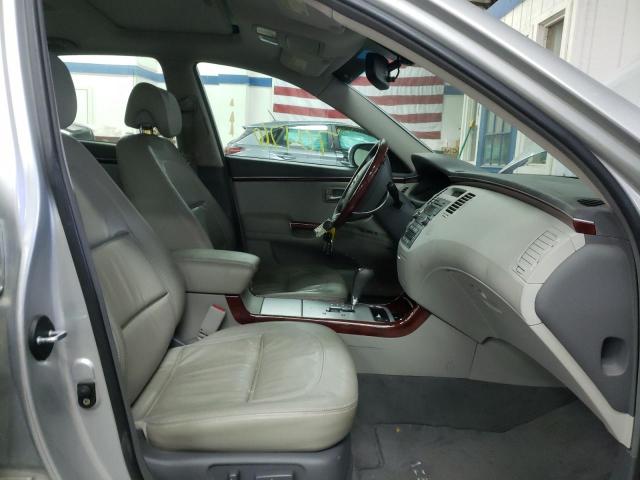 KMHFC46F88A319538 - 2008 HYUNDAI AZERA SE SILVER photo 5