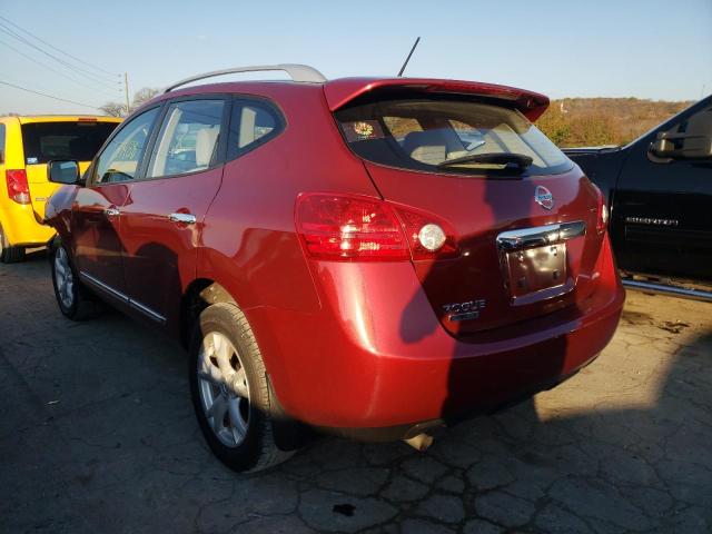 JN8AS5MV3EW718720 - 2014 NISSAN ROGUE SELE BURGUNDY photo 3