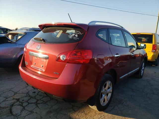 JN8AS5MV3EW718720 - 2014 NISSAN ROGUE SELE BURGUNDY photo 4