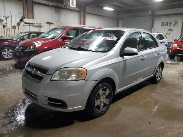 KL1TD5DE1AB042310 - 2010 CHEVROLET AVEO LS 银色 照片 2