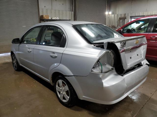 KL1TD5DE1AB042310 - 2010 CHEVROLET AVEO LS 银色 照片 3