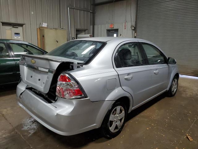 KL1TD5DE1AB042310 - 2010 CHEVROLET AVEO LS 银色 照片 4