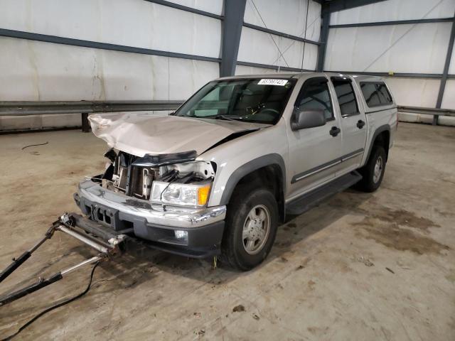 1GCDT13E578219666 - 2007 CHEVROLET COLORADO BEIGE photo 2