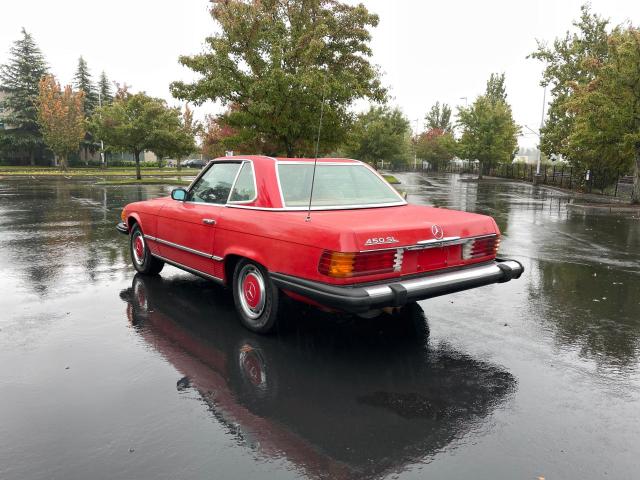 10704412023744 - 1975 MERCEDES-BENZ 450 SL RED photo 3