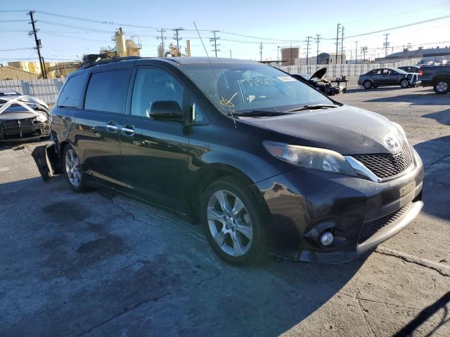 5TDXK3DC0DS385982 - 2013 TOYOTA SIENNA SPO BLACK photo 1