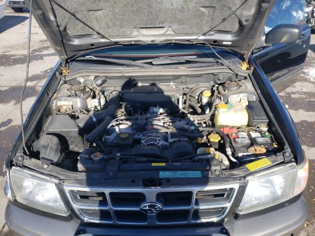 JF1SF6553XH736821 - 1999 SUBARU FORESTER S შავი ფოტო 11