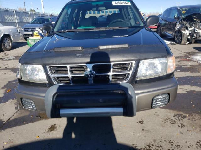 JF1SF6553XH736821 - 1999 SUBARU FORESTER S შავი ფოტო 5