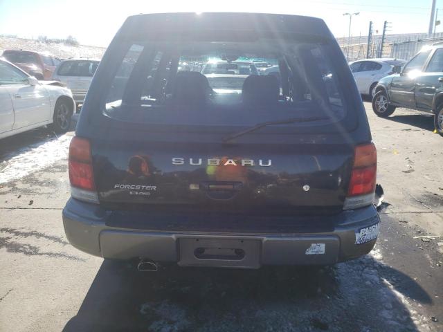 JF1SF6553XH736821 - 1999 SUBARU FORESTER S შავი ფოტო 6