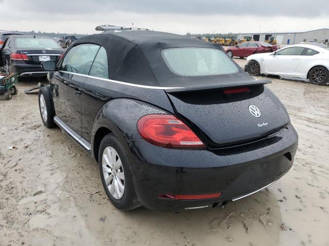 3VW5DAAT5JM505326 - 2018 VOLKSWAGEN BEETLE S BLACK photo 3