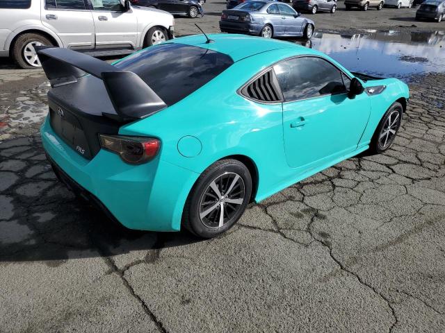 JF1ZNAA17D2730493 - 2013 TOYOTA SCION FR-S TURQUOISE photo 4