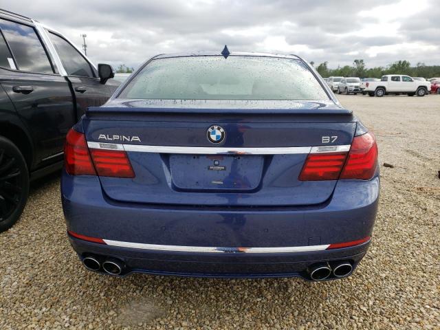 WBAYF8C55EDS17435 - 2014 BMW 750 I XDRI BLUE photo 6