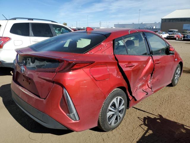 JTDKARFP5J3080460 - 2018 TOYOTA PRIUS PRIM Rot Foto 4