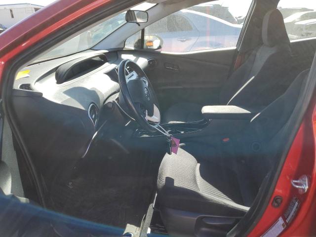 JTDKARFP5J3080460 - 2018 TOYOTA PRIUS PRIM Rot Foto 5