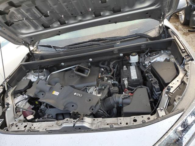 2T3A1RFV4KC049212 - 2019 TOYOTA RAV4 XLE P SILVER photo 7