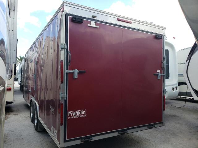 5A3C824D8DL001150 - 2013 CAR TRAILER MAROON photo 3