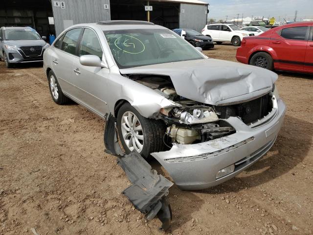 KMHFC46FX6A050939 - 2006 HYUNDAI AZERA SE SILVER photo 1