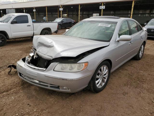 KMHFC46FX6A050939 - 2006 HYUNDAI AZERA SE SILVER photo 2