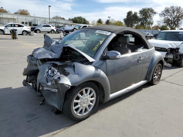 3VWCM31YX5M350714 - 2005 VOLKSWAGEN NEW BEETLE 灰色 照片 2