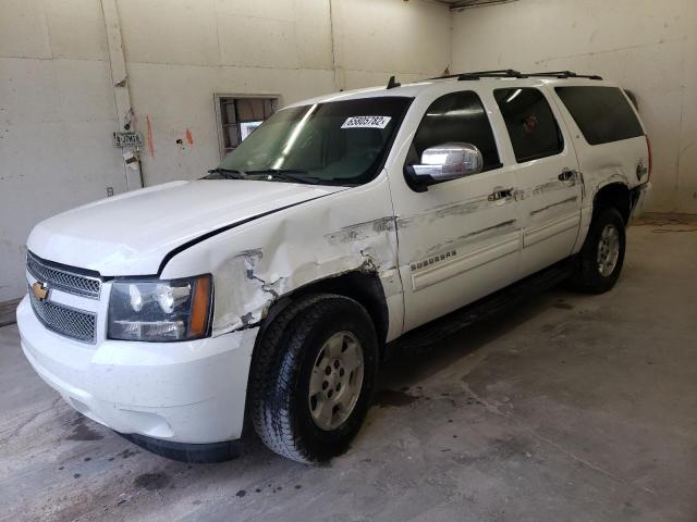 1GNSKJE74ER188062 - 2014 CHEVROLET SUBURBAN K WHITE photo 2